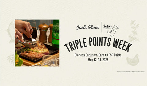 Triple Points Week at Joel's Place
