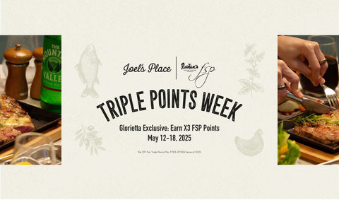 Triple Points Week at Joel's Place