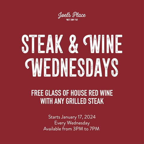 Steak & Wine Wednesdays Offer