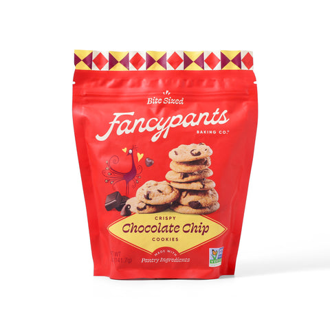 Fancypants Crispy Chocolate Chip Cookies 5oz (142g)