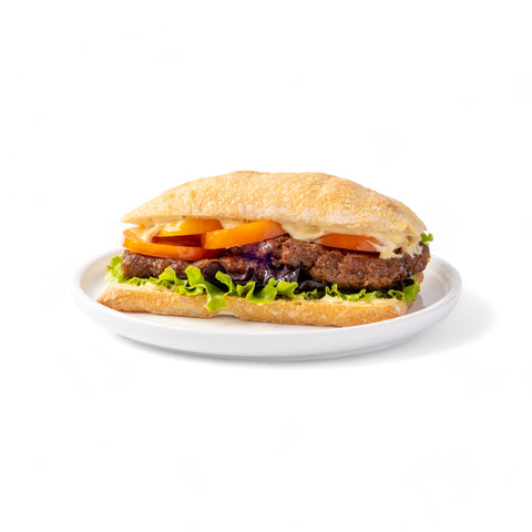 Grilled Chorizo Patty Sandwich