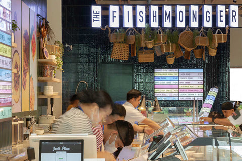 The Fishmonger at Joel's Place featuring our friendly staff ready to assist customers.