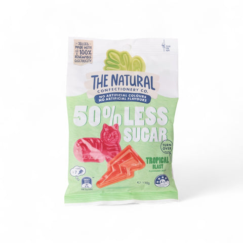 The Natural Confectionary Co. Flavored Jellies Tropical Blast 130g
