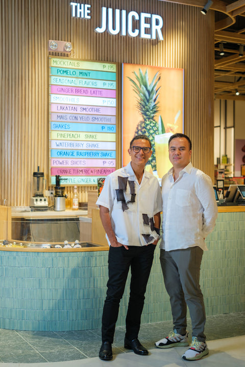 Founders Donnie and Christopher Tantoco at Joel’s Place Rockwell launch