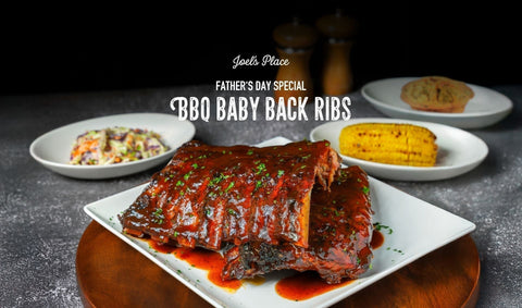 Joel's Place Father's Day Special: BBQ Baby Back Ribs