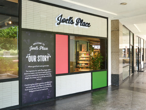 An exterior shot of Joel’s Place Glorietta 4, Makati.