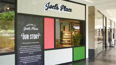 An exterior shot of Joel’s Place Glorietta 4, Makati.