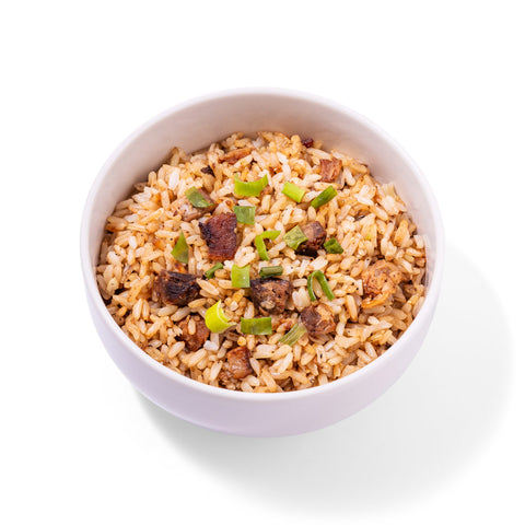 Brown Steak Rice