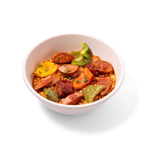 Chorizo and Sausage Paella