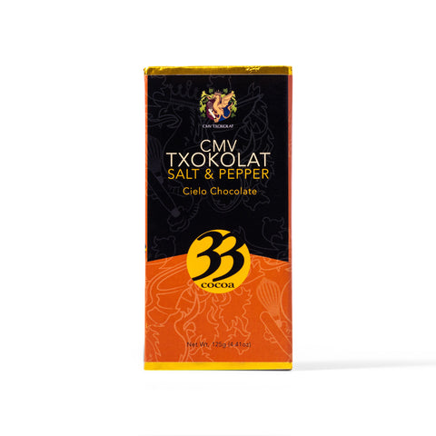 CMV Txokolat Cielo Chocolate Salt & Pepper 125g