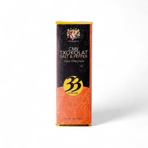 CMV Txokolat Cielo Chocolate Salt & Pepper 30g