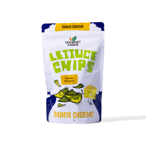 Gourmet Farm Lettuce Chips Ranch Cheddar 75g