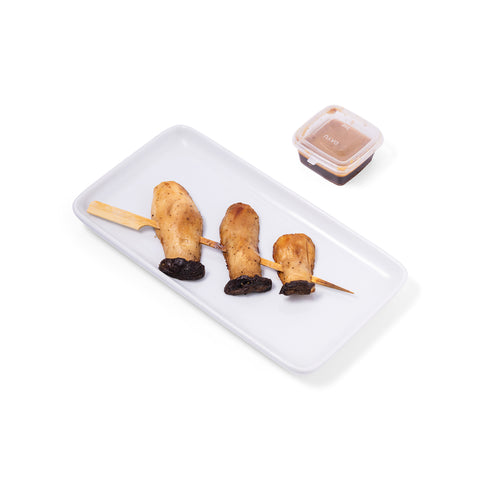 Grilled King Oyster Mushrooms Skewer