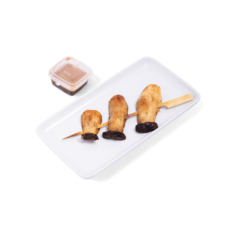 Grilled King Oyster Mushrooms Skewer