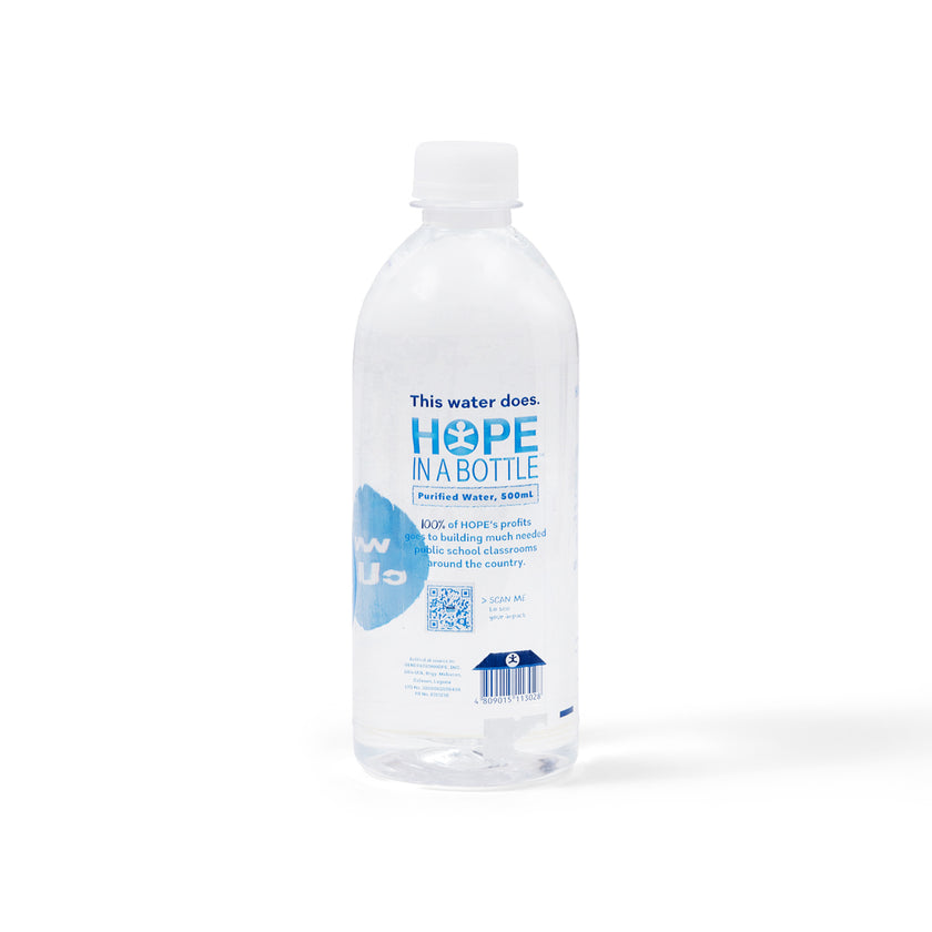 Hope in a Bottle Water 500ml – Joel's Place | Meet Shop Eat