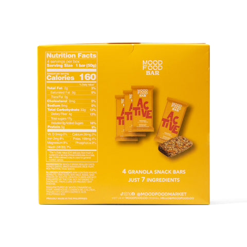 Mood Food Bar Active Mango with Chia Seeds 200g