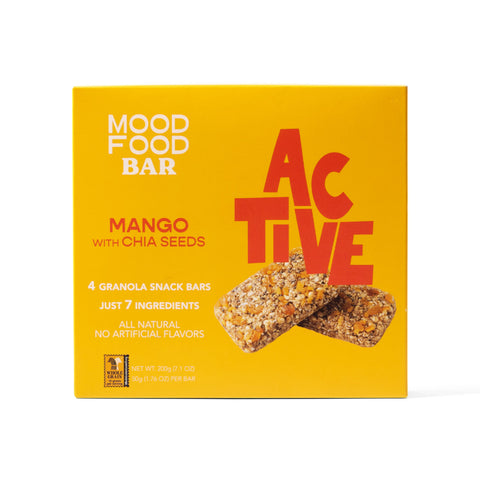 Mood Food Bar Active Mango with Chia Seeds 200g