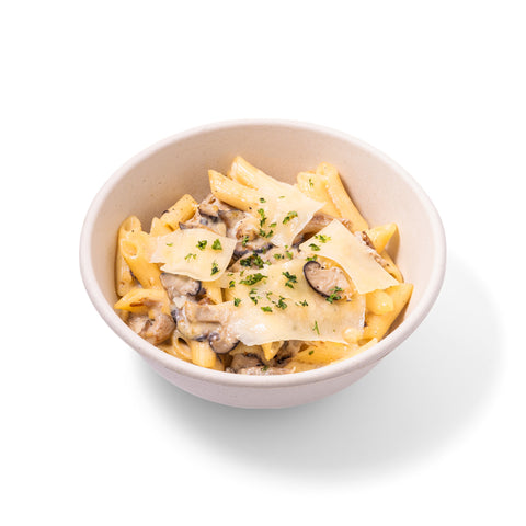 Mushroom Cream Pasta