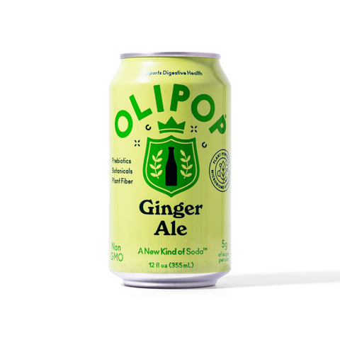 Olipop Prebiotic Soda Ginger Ale 12oz (355ml)