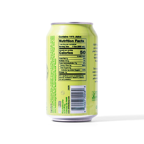 Olipop Prebiotic Soda Ginger Ale 12oz (355ml)