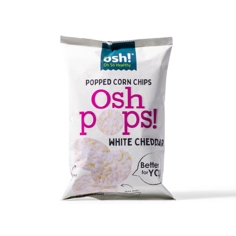 Osh Pops! White Cheddar 80g