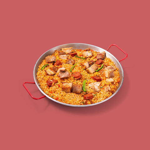 Party-Ready Meat Lover's Paella