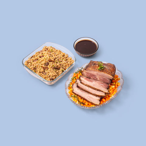 Roast Beef Belly Feast