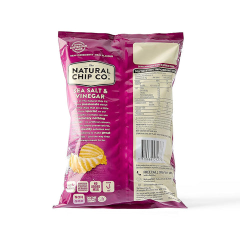 The Natural Chip Co. Potato Chips Sea Salt & Vinegar 175g