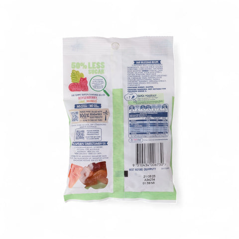 The Natural Confectionary Co. Flavored Jellies Tropical Blast 130g