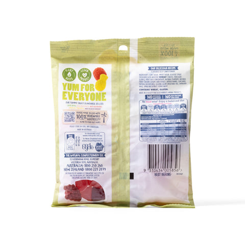 The Natural Confectionery Co. Vegan Fruity Flavoured Jellies 180g