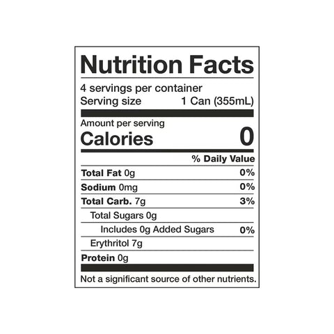 Virgil’s Zero Sugar Black Cherry 12oz (355ml)